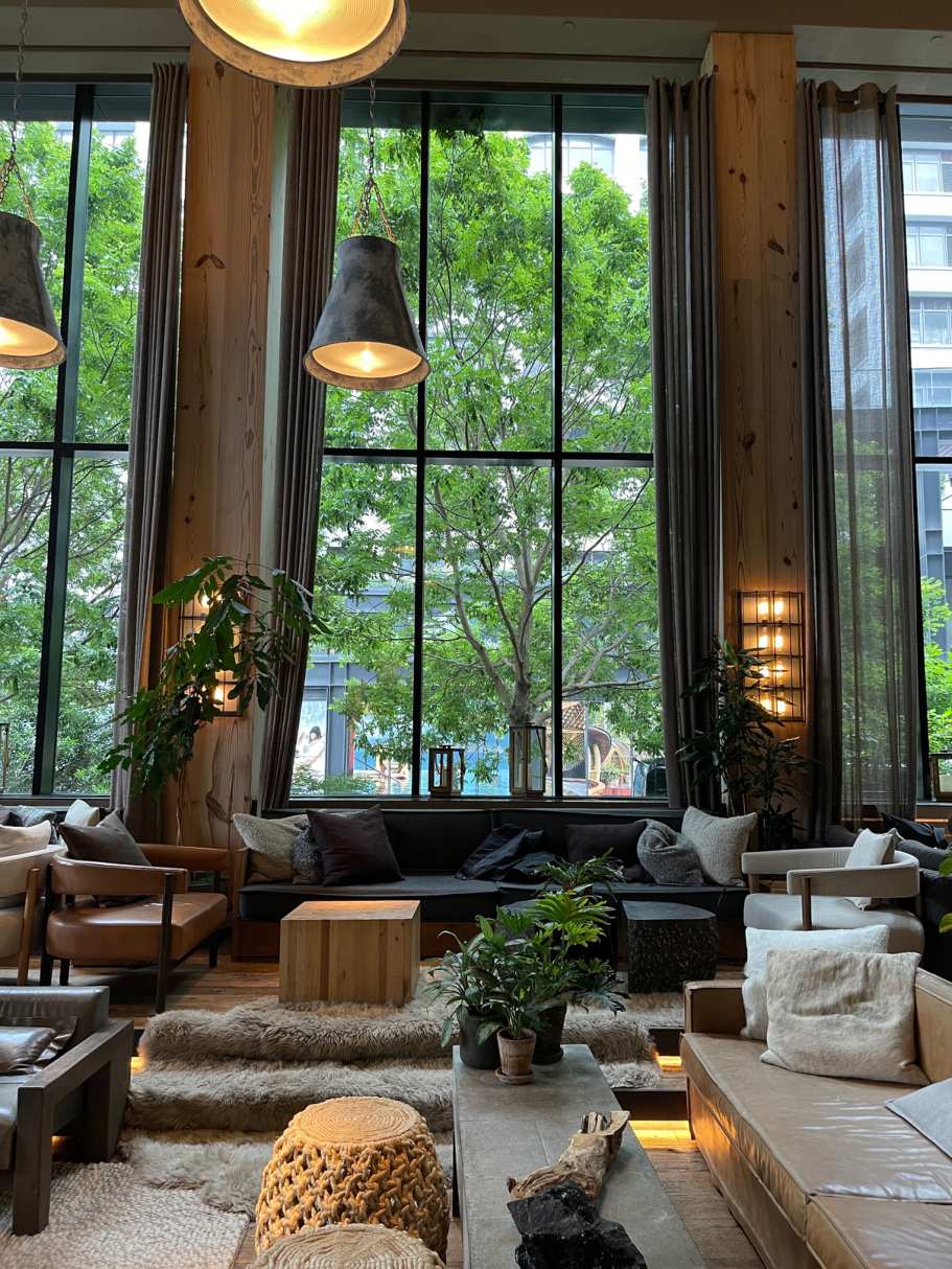 1 Hotels - Brooklyn Bridge, NYC.