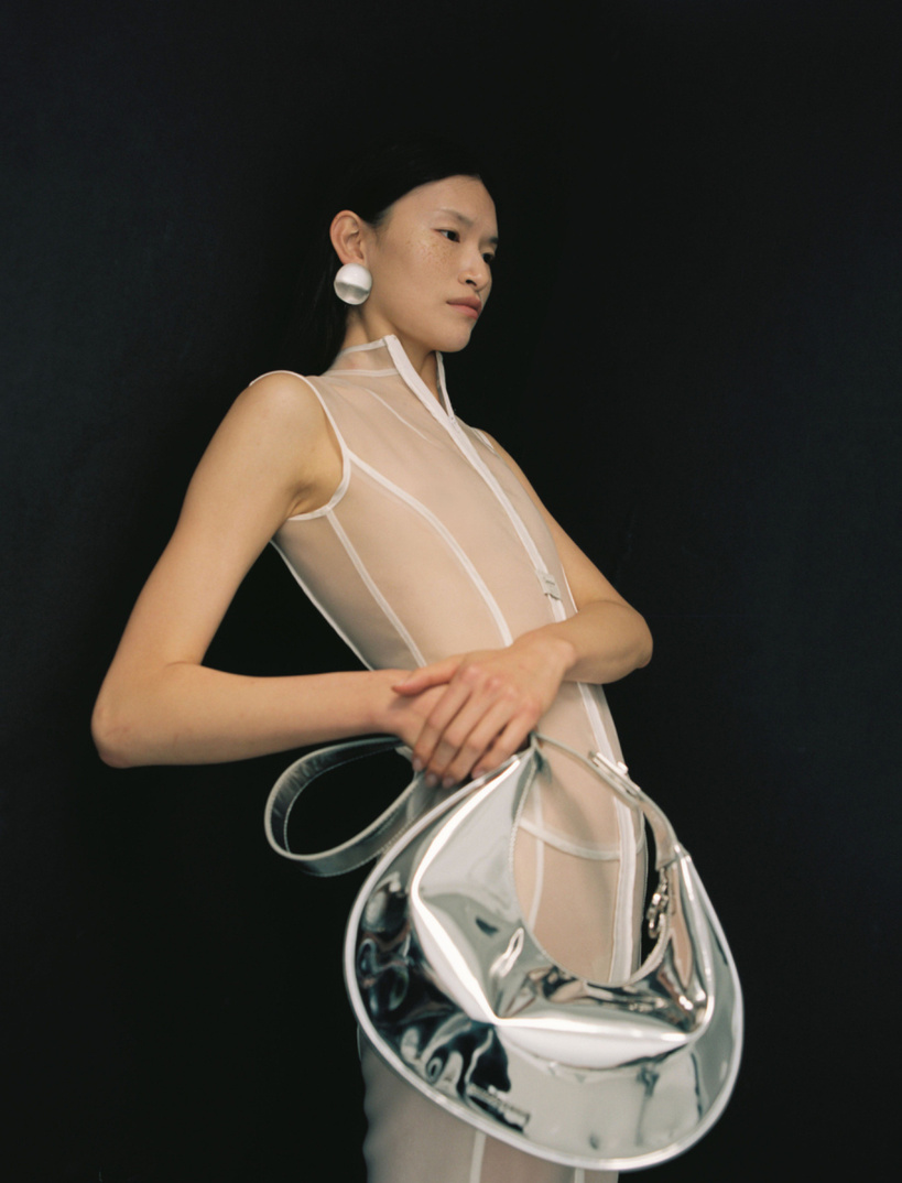 Vogue Poland - Sheer, Silver, Sequin.